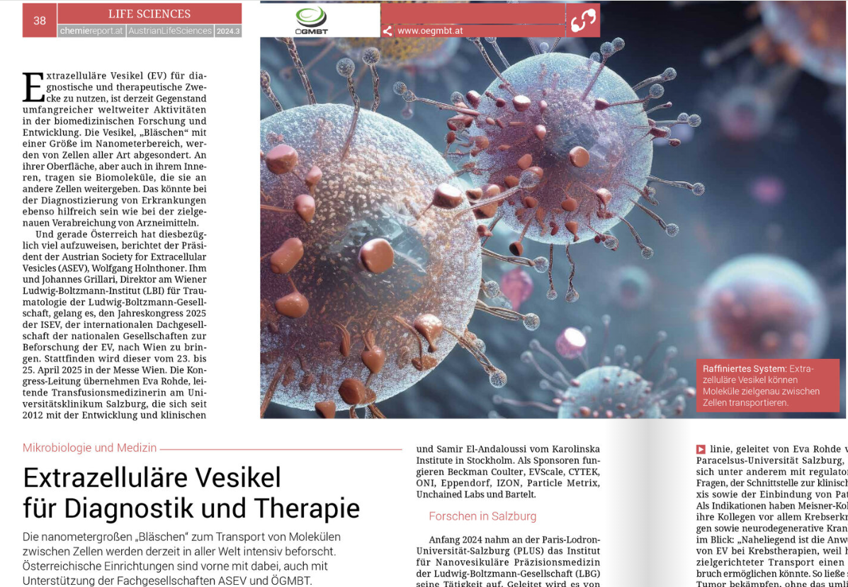Joint Pioneers in Extracellular Vesicle Research